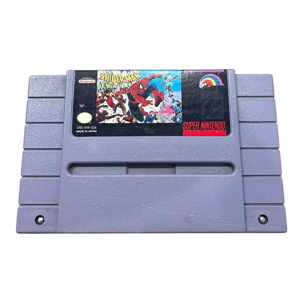 Spider-Man and The X-Men Arcade's Revenge (Super Nintendo SNES) Cartridge Only